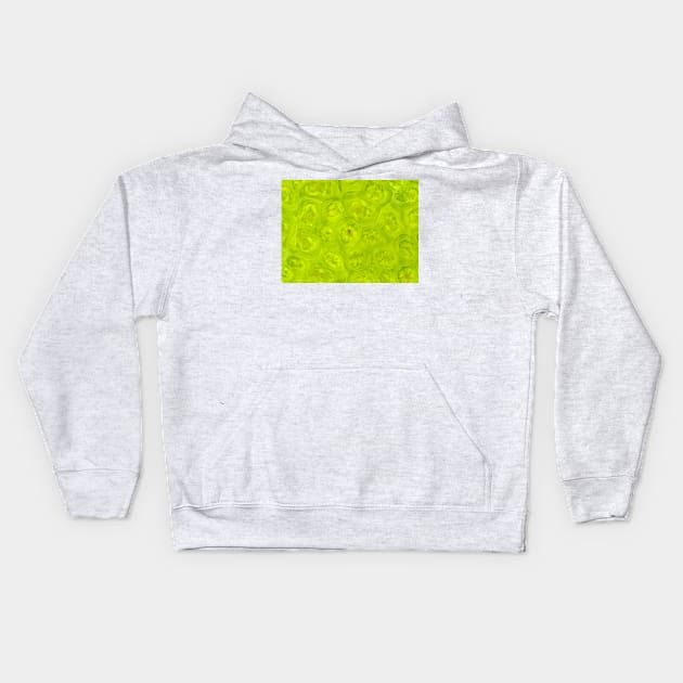 Fireweed (Chamaenerion angustifolium) green leaf cells under the microscope Kids Hoodie by SDym Photography